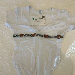 Moschino White Bodysuit